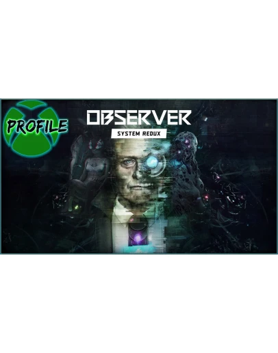 Observer: System Redux XBOX ONE/Xbox Series XS