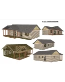 Готовые проекты каркасных домов - Более 83 проектов