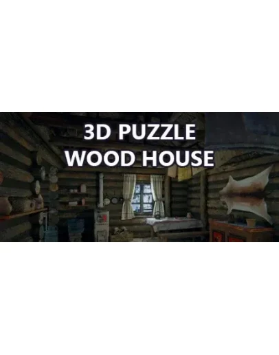 3D PUZZLE - Wood House (Steam key/Region free)