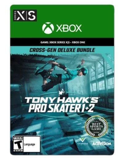 TONY HAWK'S PRO SKATER 1,2 CROSS-GEN DELUXE XBOXKEY