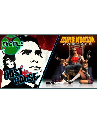 Duke Nukem Forever + Just Cause XBOX 360