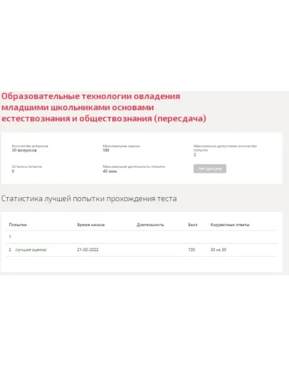 Образовательные технологии овладения младшими школьника