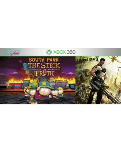 South Park TST Serious Sam 3 BFE XBOX 360 перенос