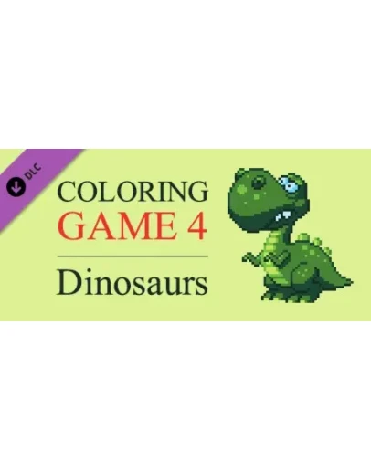 Coloring Game 4 - Dinosaurs DLC STEAM GIFT РОССИЯ