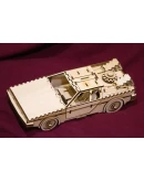 DeLorean DMC-12 макет для лазерной резки DXF SVG CDR AI