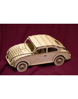 Wolkswagen Beetle файлы для лазерной резки DXF SVG CDR