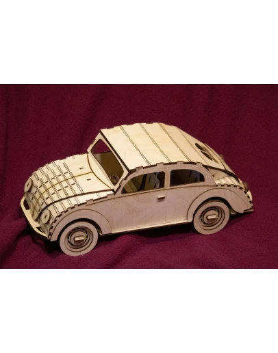 Wolkswagen Beetle файлы для лазерной резки DXF SVG CDR