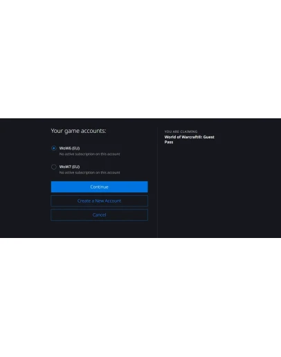 World of Warcraft Добавление Европейской учетки EU