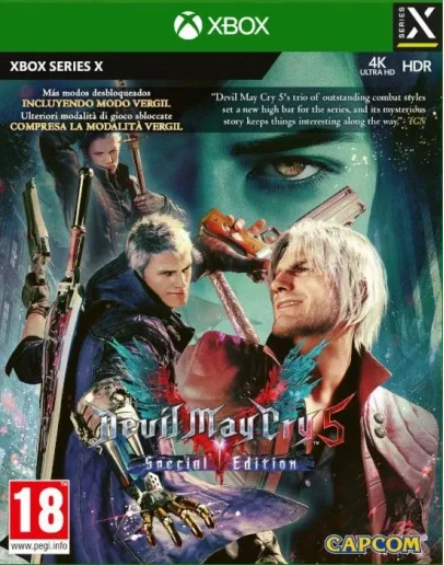 Devil May Cry 5 Special Edition XBOX XS Ключ