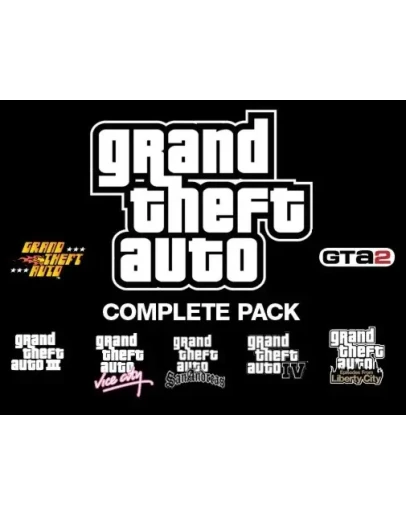 Grand Theft Auto Complete Bundle including GTA 1&amp2 Stea