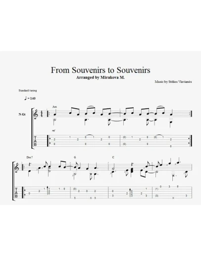 From Souvenirs To Souvenirs