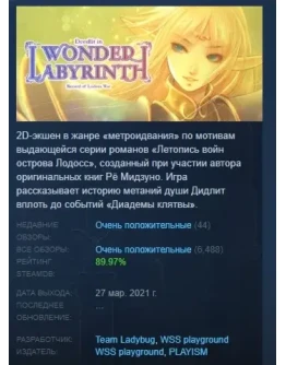 Летопись войн острова Лодосс: Дидлит в Лабиринте чудес