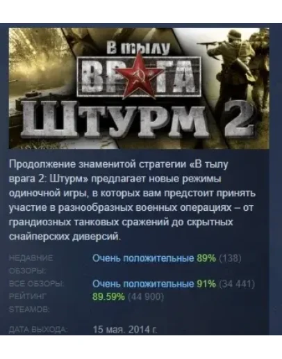 Men of War: Assault Squad 2 - Gold Edition STEAM РОССИЯ