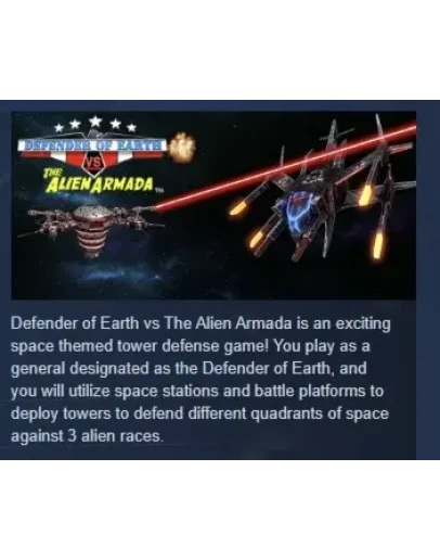 DEFENDER OF EARTH VS THE ALIEN ARMADA STEAM РОССИЯ