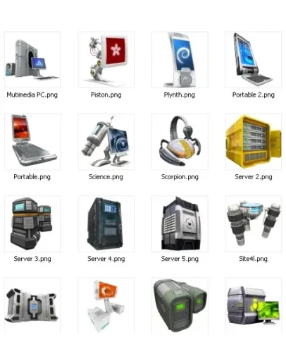 Иконки: серия Futuristic + БОНУС