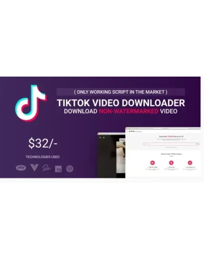 TikTok Video Downloader v 3.0.6