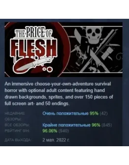 The Price Of Flesh АВТОДОСТАВКА STEAM GIFT РОССИЯ
