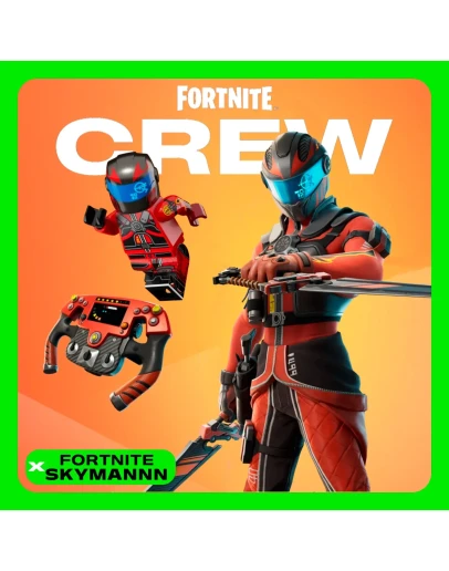 FORTNITE Crew (Battle Pass + 1000 V-Bucks) - 1 месяц