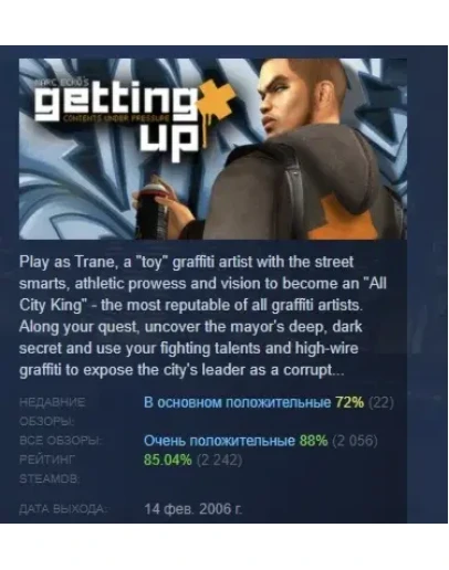 Marc Eck's Getting Up: Contents Under Pressure STEAM