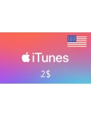 iTunes Gift Card - 2 (USA) Без комиссии