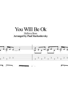 You Will Be Okay (Helluva Boss). One guitar tabs