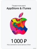 Подарочная карта Apple на 1000руб (AppStore,iTunes)
