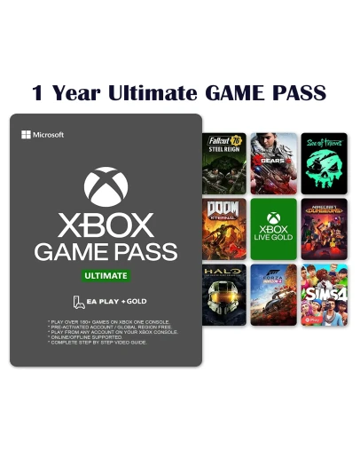 XBOX Game Pass Ultimate 12 МесяцыКарта RU PAYPAL