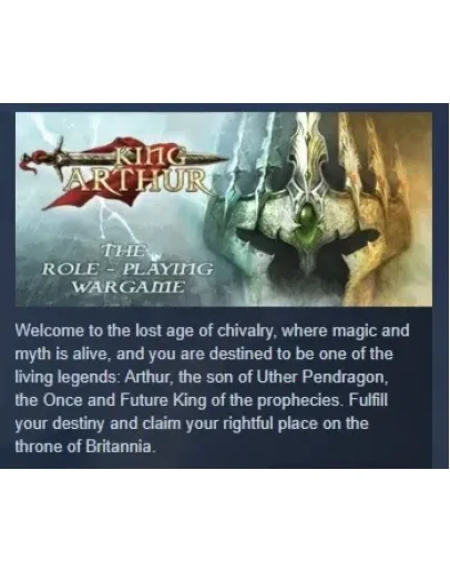 King Arthur - The Role-playing Wargame STEAM РОССИЯ