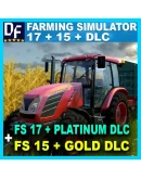 Farming Simulator 17 Platinum +FS15 Goldна 90 дней