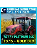 Farming Simulator 17 Platinum +FS15 Goldна 90 дней
