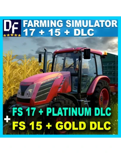 Farming Simulator 17 Platinum +FS15 GoldSTEAM Аккаунт