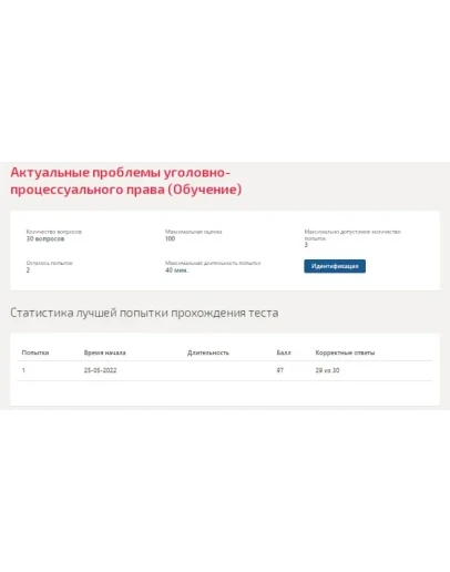 Актуальные проблемы уголовно-процессуального права.Тест