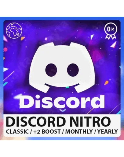 DISCORD NITRO / ЛУЧШАЯ ЦЕНА / ПО ВСЕМУ МИРУ