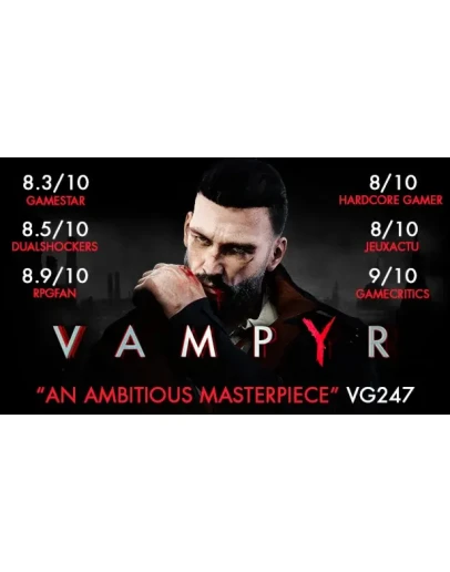 Vampyr Steam Global Key + Бонус