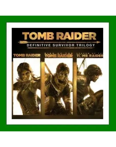 Tomb Raider Trilogy Tomb Raider + Shadow +RiseSteam