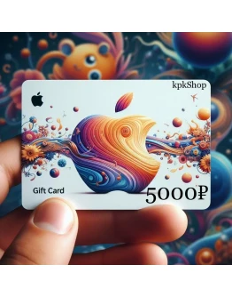 Подарочная карта Apple 5000руб (код AppStore 5000)