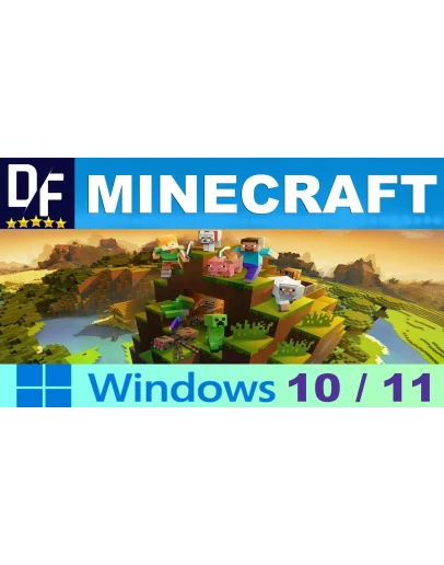 MINECRAFT для WINDOWS 10/11 на 30 дней