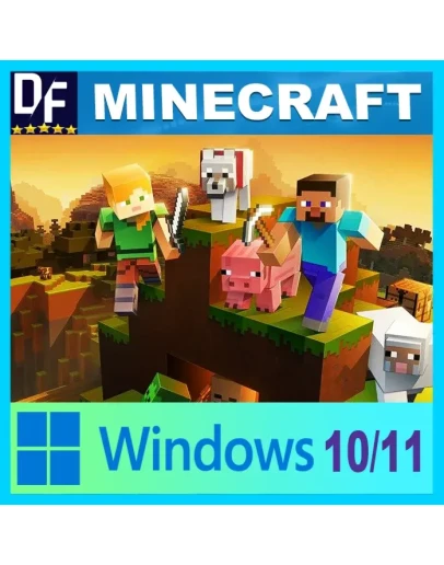 MINECRAFT для WINDOWS 10/11 + МНОГО ИГР
