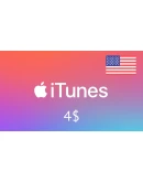 iTunes Gift Card - 4 (USA) Без комиссии