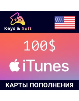 iTunes Gift Card - 100 (USA) Без комиссии