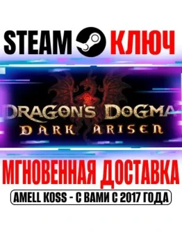 Dragon's Dogma: Dark Arisen Steam Ключ РФ+Мир +Бонус