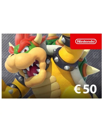 КАРТА ОПЛАТЫ NINTENDO ESHOP 50 EUR EU СКИДКИ