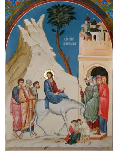 Вход Господень в Иерусалим_009(120х168см)
