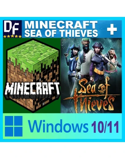 MINECRAFT + Sea of Thieves для WIN10/11+МНОГО ИГР