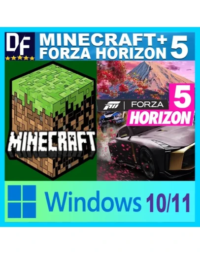 MINECRAFT + FORZA 5 для WINDOWS 10/11 на 30 дней