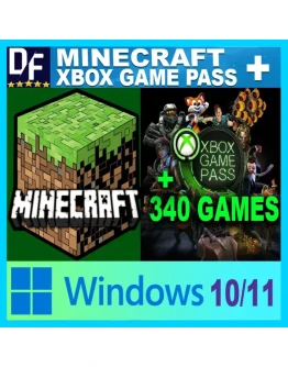 MINECRAFT +XBOX GAME PASS / WIN10/11 +340 игр.
