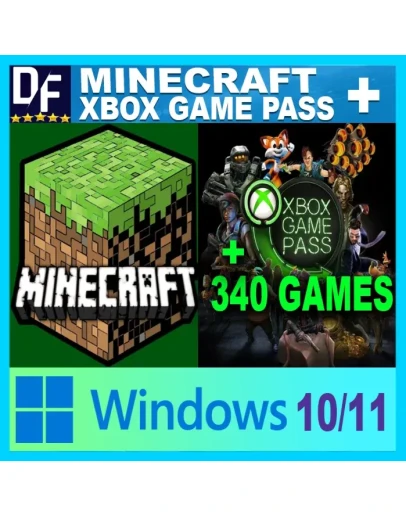 MINECRAFT +XBOX GAME PASS / WIN10/11 +340 игр.