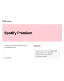 ПЕРСОНАЛЬНАЯ ПОДПИСКА SPOTIFY PREMIUM НА 6 МЕСЯЦЕB