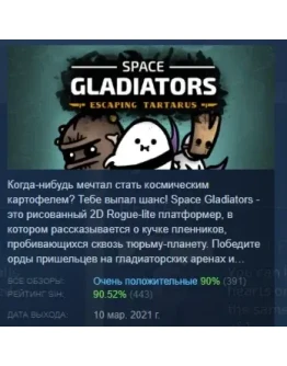 Space Gladiators АВТОДОСТАВКА STEAM РОССИЯ Space Gladiators АВТОДОСТАВКА STEAM РОССИЯ