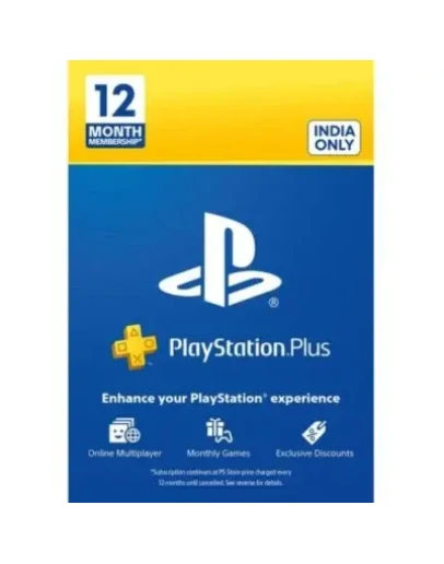 PS PLUS 365 дней 12 месяцев (Индия)